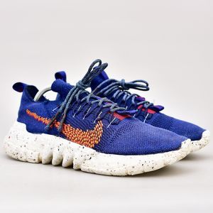 Nike Space Hippie 01 Men's 10.5 Running Blue Navy Orange Magma
